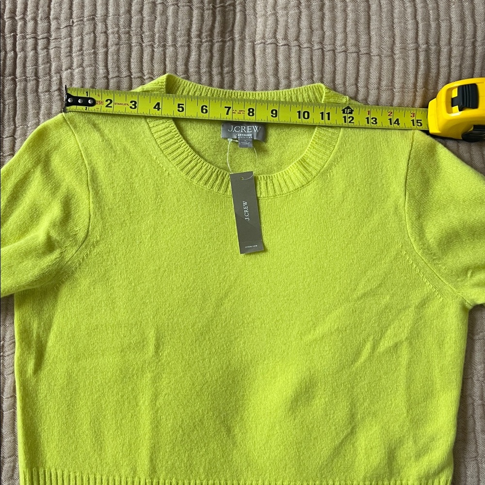 Jcrew Cashmere Cropped Sweater - Picture 7 of 9